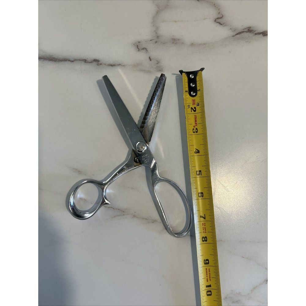 Scissors‎ Royal Supreme 8" Pinking Shears - Chrome Plated - B6327